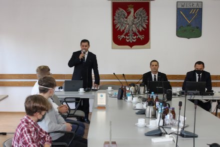 Burmistrz Miasta Wisła Tomasz Bujok